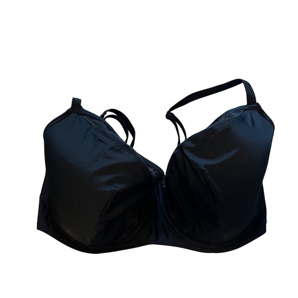 Curvy Kate Sheer Class Balcony Bikini Top Black US 40M UK 40J CS001300BLK